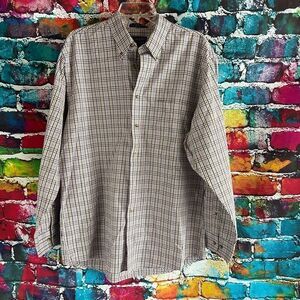 Pendleton Broadway Cloth Multi Color Long Sleeve Plaid Button Down Shirt Size La